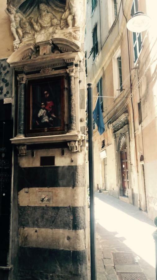 I Tetti Di Genova Grande Appartamento ภายนอก รูปภาพ