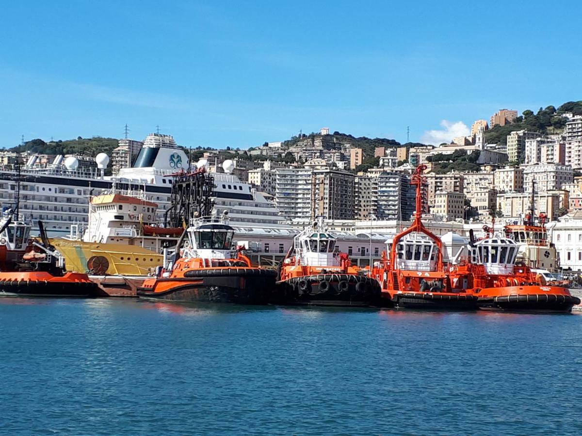 I Tetti Di Genova Grande Appartamento ภายนอก รูปภาพ
